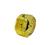 Anel Relógio Feminino Luxo Aço Inoxidável Quartzo Analógico Dourado\Quadrado