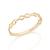 Anel skinny ring infinito 18k  512730 Rommanel Dourado