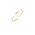 Anel Solitário Zircônia Delicado Ouro Puro 18k Barato As520 Dourado