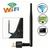 Antena wireless USB Wifi 1200Mbps Receptor Pc Tv Notebook prático Preto