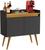 Aparador Buffet Sala 2 Portas Luise - Diversas Cores - Comprar Moveis em Casa  Preto / Madeirado