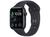 Apple Watch SE 2ª geração GPS + Cellular Caixa Prateada de Alumínio 44mm Pulseira Esportiva Branca Meia-noite