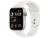 Apple Watch SE 2ª geração GPS + Cellular Caixa Prateada de Alumínio 44mm Pulseira Esportiva Branca Prateada