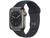 Apple Watch Series 8 45mm GPS + Cellular Caixa Dourada Aço Inoxidável Pulseira Esportiva Estelar Chumbo