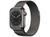 Apple Watch Series 8 45mm GPS + Cellular Caixa Prateada Aço Inoxidável Pulseira Milanês Prateada Grafite