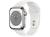 Apple Watch Series 8 41mm GPS + Cellular Caixa Prateada Aço Inoxidável Pulseira Esportiva Branca Prateado