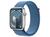 Apple Watch Series 9 GPS Caixa Rosa de Alumínio 41mm Pulseira Loop Esportiva Rosa-clara (Neutro em Carbono) Prateado