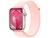 Apple Watch Series 9 GPS Caixa Meia-noite de Alumínio 41mm Pulseira Loop Esportiva Meia-noite (Neutro em Carbono) Rosa