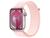 Apple Watch Series 9 GPS + Cellular Caixa Estelar de Alumínio 45mm Pulseira Loop Esportiva Estelar (Neutro em Carbono) Rosa