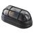 Arandela Tartaruga Oval 1xe27 Com Grade Preta - Demiled Preto