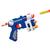 Arma De Brinquedo Pistola Lança Dardos Longo Alcance 6 Dardo Azul