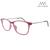 Armação De Grau Oculos Feminino Leve Flexível AM 165 Rosa Rosa