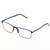 Armação Óculos de Grau Masculino Metal Retangular Aron- Óculos Sunrise Azul