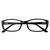 Armação De Óculos Para Grau Feminina Retangular Y1019 Preto