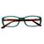 Armação De Óculos Para Grau Feminina Retangular Y1019 Verde