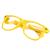 Armação Geek para Óculos De Grau Unissex e Quadrada - Várias Cores Amarelo