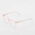 Armação Óculos de Grau Feminina Acetato Gatinho Clarissa- Óculos Sunrise Transparente rosa