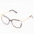 Armação Óculos de Grau Feminina Quadrado Celine- Óculos Sunrise Nude