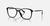 Armação Óculos de Grau Feminino Ray-Ban RB7234L 2000 53 Preto Preto