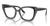 Armação Óculos de Grau Feminino Vogue VO5503-L 1981 55 Preto