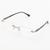 Armação Óculos de Grau Masculino Metal Balgriff Rafa- Óculos Sunrise Prata