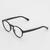 Armação Óculos de Grau Masculino Redondo Haste de Bambu Gael- Óculos Sunrise Preto