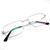 Armação Óculos De Grau Titanium Quadrado Masculino Flexível Prateado