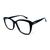 Armação Óculos Grau Acetato Feminina Etb1016 Original BLUMMAR OCULOS Preto