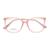 Armação Óculos Grau Feminino Quadrada Libra Rosa Rosa