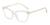 Armação para Óculos de Grau de Acetato Luxuosa Formato Gatinho Transparente