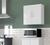 Armário de Cozinha Multiuso 2 Portas, armário de cozinha para Micro-ondas Branco