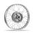 Aro de Roda Traseiro 18 X 185 Completo Pro Tork Titan 125 / Fan 125 2000 Até 2008 CROMADO