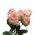 Arranjo De Flores Rosas Artificiais Realistas Enfeite Rosa Creme