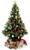 Árvore De Natal De 1,20m Galhos Grande Premium + Pisca Pisca Verde