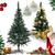 Árvore De Natal Grande 1.50cm Com 200 Galhos Luxo Nevada Branco