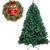 Árvore De Natal Grande Luxo 1,5 Mts 300 Galhos Pé De Ferro Bem Cheia Alta Qualidade e Durável Verde