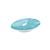 Assadeira Sempre Oval Pequena com Tampa Plástica Azul 1,5L - Marinex Azul claro
