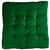 Assento Almofada Grande Cheia Cadeira Sofá Poltrona Decorativa Banco Pallet Futon 60x60CM Verde bandeira ref, 7070