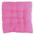 Assento Almofada Grande Cheia Cadeira Sofá Poltrona Decorativa Banco Pallet Futon 60x60CM Rosa-Chiclete REF.7070