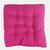 Assento Almofada Grande Cheia Cadeira Sofá Poltrona Decorativa Banco Pallet Futon 60x60CM Rosa REF.7070