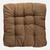 Assento Almofada Grande Cheia Cadeira Sofá Poltrona Decorativa Banco Pallet Futon 60x60CM Caqui REF.7070