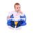 Assento De Bebê Cadeirinha Apoio Confortável Infantil - Barros Baby Motoca Azul