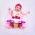 Assento De Bebê Cadeirinha Apoio Confortável Infantil - Beca Baby Moto Rosa