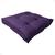 Assento Futon Novita 45x45cm Artesanal Decoração Poltrona Cama Almofada Sofá ROXO