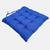 Assento Futton 40x40cm Diversas Cores Futon P/Cadeiras Pallets Banquetas Sofás Decoração Almofada Azul-Royal-UN