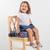 Assento Infantil Alce Almofada De Elevação Para Cadeira Alimentação e Atividades Bebê  Dino