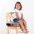 Assento Infantil Alce Almofada De Elevação Para Cadeira Alimentação e Atividades Bebê  Boho