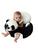 Assento para bebês almofada de pelúcia Panda