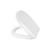 Assento Sanitário Almofadado Básico Retangular Deca Aspen - Fast - Vogue Plus Branco