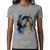 Baby Look Cachorro Shih Tzu Watercolor - Foca na Moda Cinza